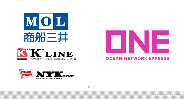 日本三大海运巨头成立新公司，同时还发布了一个粉嫩的新LOGO